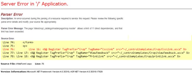 Server Error in Application